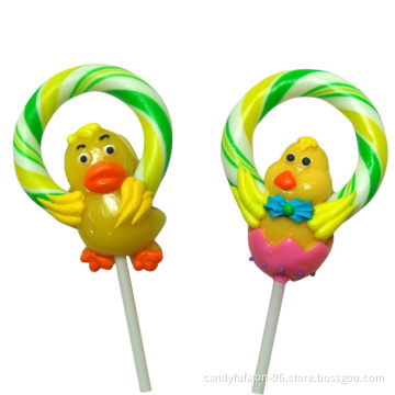 Lovely hand decorated duck shaped candy for kids